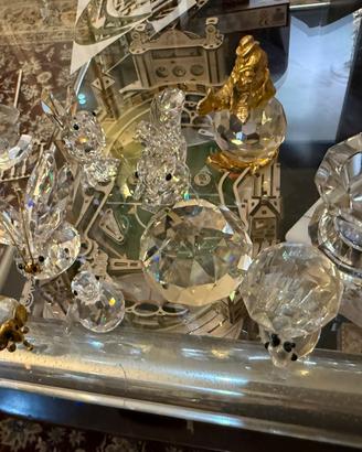 Swarovski statuine