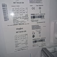 Frigorifero Whirlpool W7 931A OX