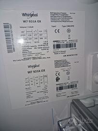 Frigorifero Whirlpool W7 931A OX