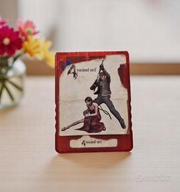 Memory card PS2 8MB con adesivo resident Evil 4