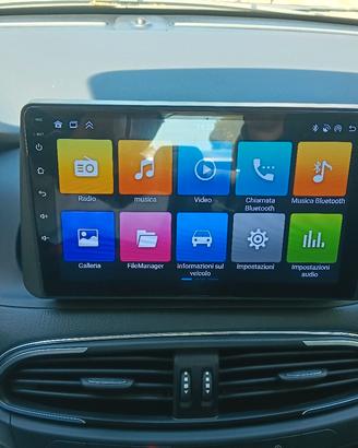 Autoradio Android per Fiat Tipo 9 pollici Uconnect