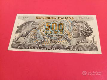 (1263) - Banconota 500 Lire Repubblica (Aretusa)