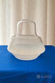 boccia paralume in vetro opalino 