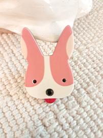 Spilla Coniglietto Pop / Retrò (4 cm)