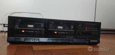 doppia piastra registratore deck Pioneer Ct1270wr