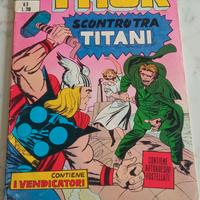 Thor corno n. 8 con adesivi. 