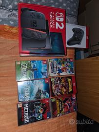 Switch 2 con giochi e accessori