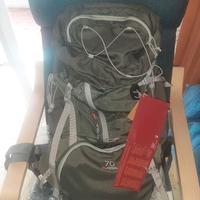 zaino trekkin 70 lt Quechua NUOVO