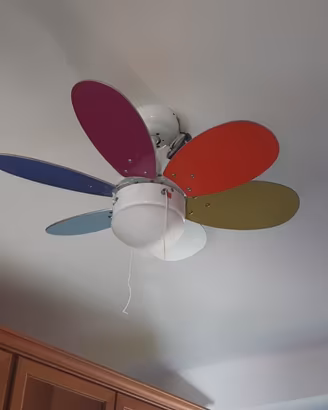 lampadario - ventilatore da soffitto