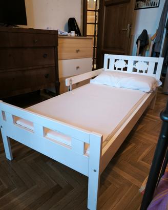 lettino Ikea e materasso