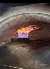 Bruciatore a gas per forno