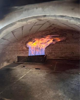 Bruciatore a gas per forno
