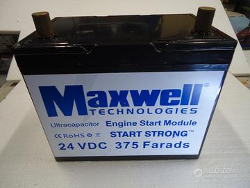 Batteria a Supercondensatori Maxwell 24V 375F