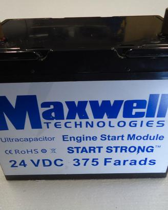 Batteria a Supercondensatori Maxwell 24V 375F