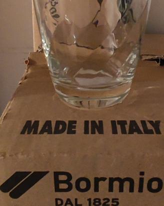 bicchieri vetro bormioli 