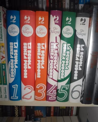 MANGA LA SCUOLA SENZA PUDORE COMPLETO ( GO NAGAI)