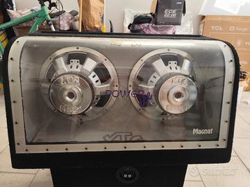 doppio subwoofer magnat 30 cm 