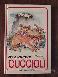 diario scolastico vintage