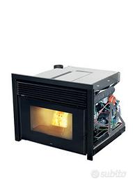 Inserto camino a pellet frontale