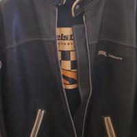 Giubbotto in pelle da moto Helston's