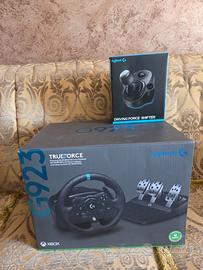 Logitech G923 PC (Xbox Edition) + Shifter