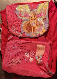 ZAINO WINX IN ECCELLENTI CONDIZIONI + PELLICCIA