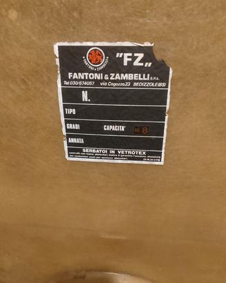 botti in vetroresina