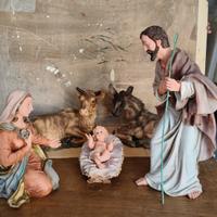 Natività completa - statue grandi in resina dura