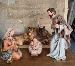 Natività completa - statue grandi in resina dura