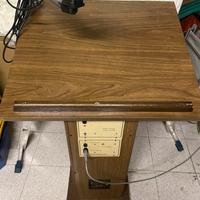 Leggio con amplificatore