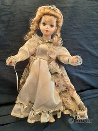 Elegante Bambola Francese da Collezione Anni '80