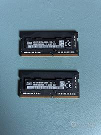 8GB Memoria iMac 2019 (2x4GB DDR4 2666MHz Non-ECC)