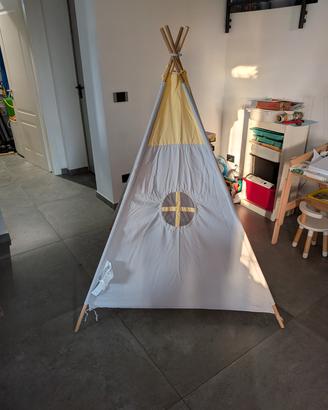 Tenda Tipi IKEA HÖVLIG per bambini - Come nuova