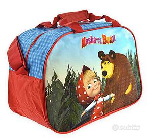 Borsa palestra happy masha and the bear disney bor