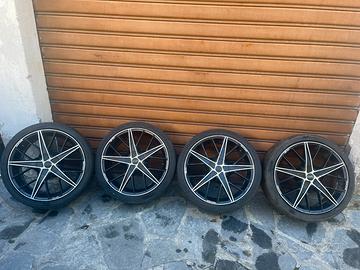 Cerchi oz 17" fiesta 13' con anelli di centraggio