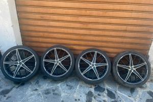 Cerchi oz 17" fiesta 13' con anelli di centraggio