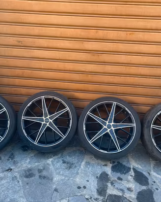 Cerchi oz 17" fiesta 13' con anelli di centraggio