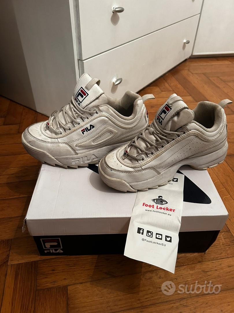 Fila argento outlet foot locker