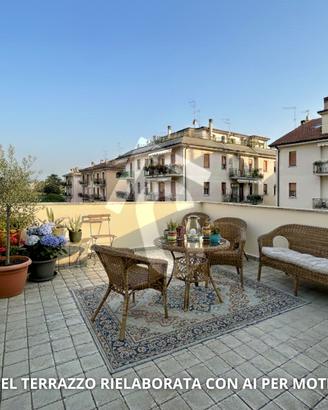 Trilocale con terrazza