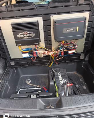 impianto stereo x auto completo 