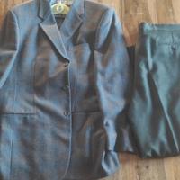 Elegante Completo Vintage Hilton in Pura Lana