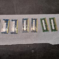 Varie ram per Notebook da 4 gb