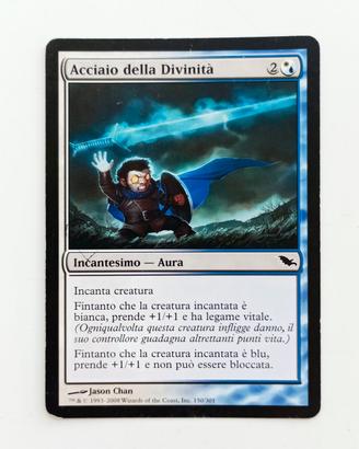 1 x "Acciaio della divinità" ITA #150 2008 MTG MP