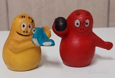2 VECCHI PICCOLI BARBAPAPÀ VINTAGE 