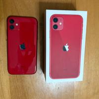 iPhone 11 rosso 128 GB
