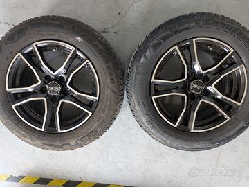 Cerchi e gomme invernali jeep Compass VW Tiguan