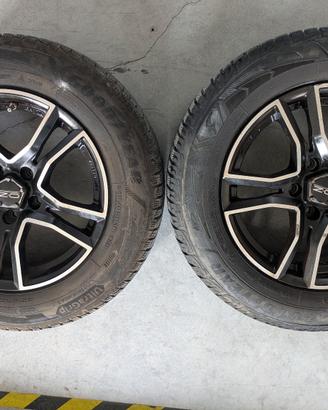 Cerchi e gomme invernali jeep Compass VW Tiguan