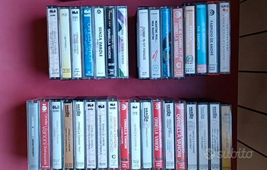 78 musicassette di cantanti italiane e straniere