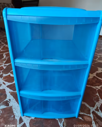 Cassettiera in plastica Tontarelli
