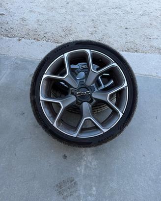 Cerchi in lega R19 Fiat 500X + 2 pneumatici 225/40